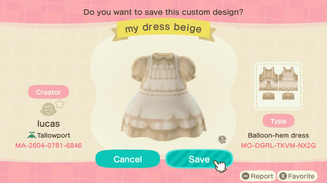 resident rep's dress